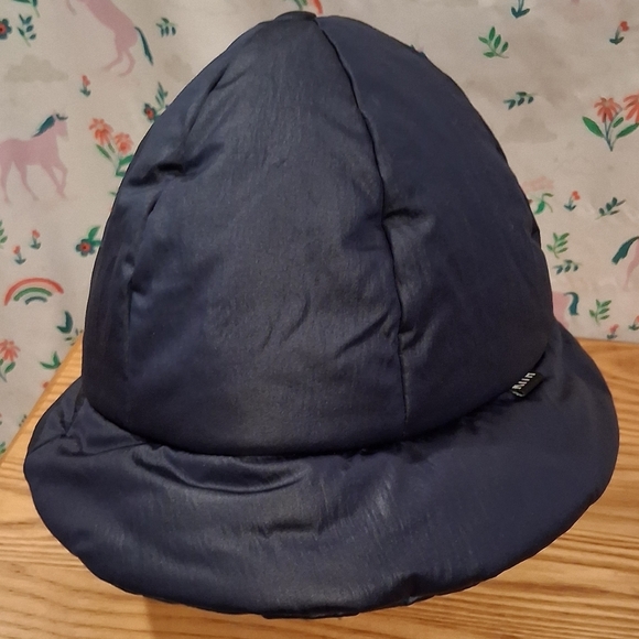 NWOT Kith & Kin Navy Blue Round Puffer Casual Outdoor Everyday Unisex Hat Cap - Picture 1 of 5